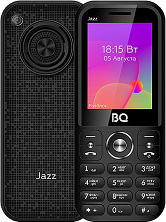 Кнопочный телефон BQ-Mobile BQ-2457 Jazz (черный)