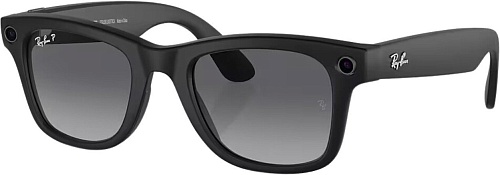 Умные очки Ray-Ban Meta Wayfarer RW4006 (черный матовый/графит)