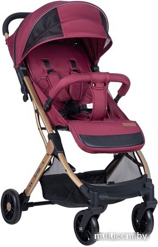 Коляска прогулочная «книга» Farfello Comfy Go CG (вишневый)