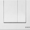 Панель смыва Berges Wasserhaus Novum S4 Soft Touch (белый)