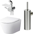 Унитаз подвесной AM.PM Sense CK74H0403W (с гигиеническим душем)