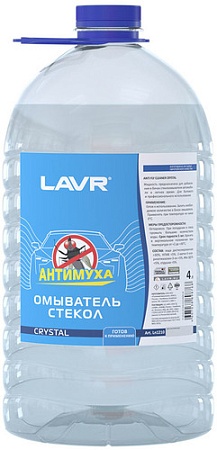 Стеклоомывающая жидкость Lavr Антимуха 4л Ln1210