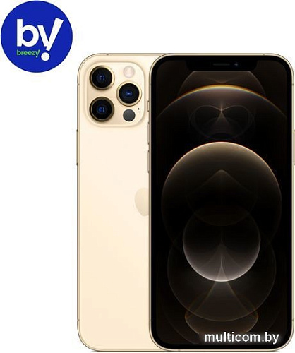 Смартфон Apple iPhone 12 Pro 128GB Восстановленный by Breezy, грейд A (золотистый)