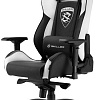 Кресло Sharkoon Shark Skiller SGS3 BK/WH (черный/белый)