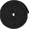 Скакалка Grace Dance 9418612 (3 м, черный/серебристый)