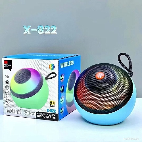 Беспроводная колонка Bseng X-822 (голубой)