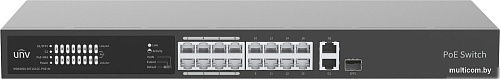 Неуправляемый коммутатор Uniview NSW2020-16T1GT1GC-POE-IN