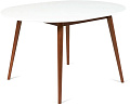 Кухонный стол TetChair Bosco раскладной (белый/коричневый)