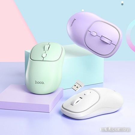 Мышь Hoco GM25 (мятный)