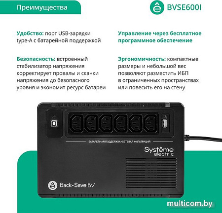 Systeme Electric BVSE600I