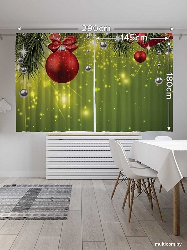 JoyArty Искрящаяся новогодняя елка p_47102835 (145x180)