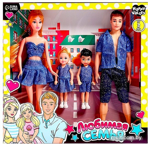 Кукла Happy Valley Любимая семья 6534542
