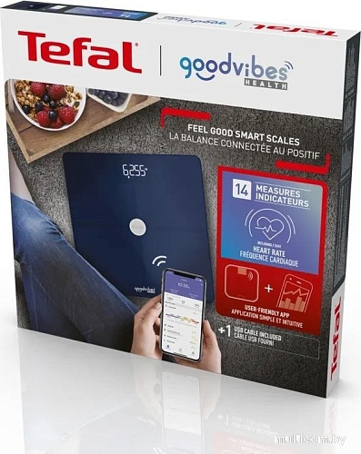 Напольные весы Tefal Goodvibes Health BM9661S1