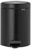 Brabantia Pedal Bin NewIcon 2x2 л (черный матовый)