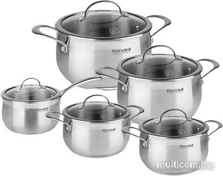 Набор кастрюль Rondell Admiring RDS-1610