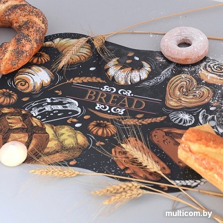 Разделочная доска Мультидом Хлебное изобилие МТ80-444