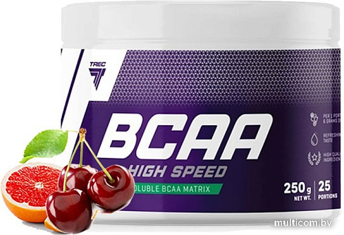 Аминокислоты Trec Nutrition BCAA High Speed (вишня/грейпфрут, 250 г)