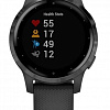 Умные часы Garmin Vivoactive 4s (черный/серый)