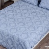 Постельное белье Миланика Графит 200x217 (поплин-жаккард)