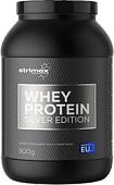 Протеин сывороточный (концентрат) Strimex Whey Protein Silver Edition (900 г, клубника-банан)