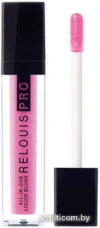 Жидкие румяна Relouis Жидкие румяна All-In-One Liquid Blush (02 PINK) 3,5 г