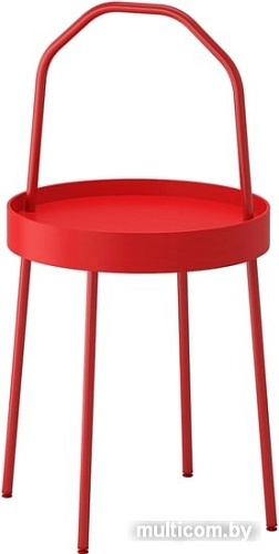 Туалетный/интерьерный столик Ikea Бурвик (красный) 503.555.26