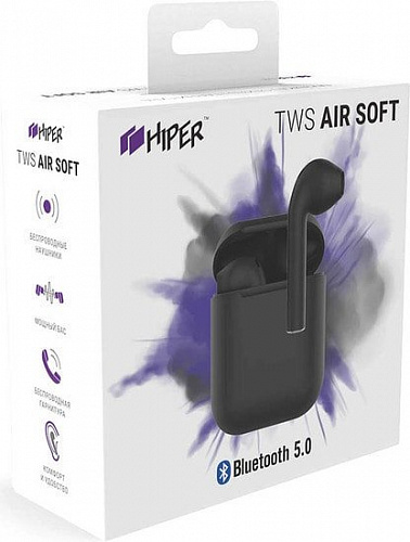 Hiper TWS Air Soft (черный)