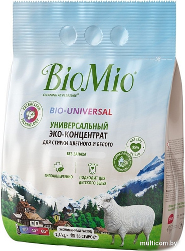 Стиральный порошок BioMio Colors&Whites (2.4 кг)
