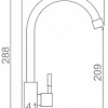 Смеситель Ledeme L74195