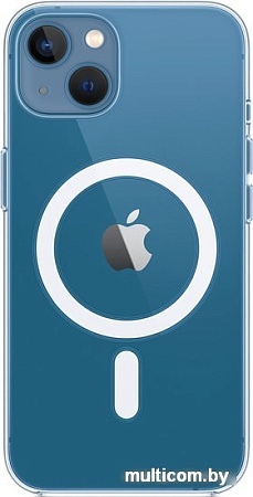 Чехол для телефона Apple MagSafe Clear Case для iPhone 13 (прозрачный)