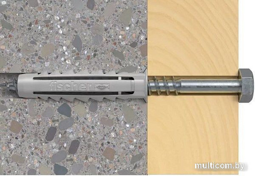 Дюбель распорный Fischer SX 8 70008K (100 шт)