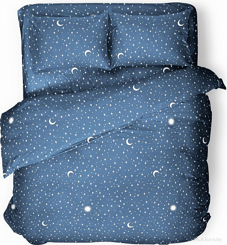 Постельное белье Samsara Night stars 1.5сп (простыня на резинке)