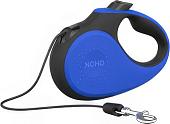 Поводок-рулетка XCHO Трос 5м (M, синий/черный)
