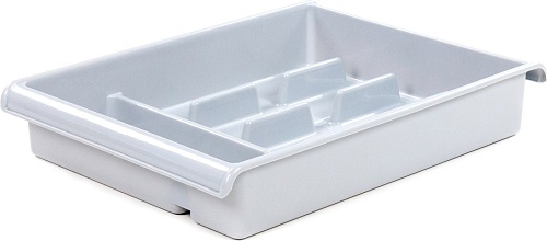 Лоток для столовых приборов Полесье 05165 (дымчатый)