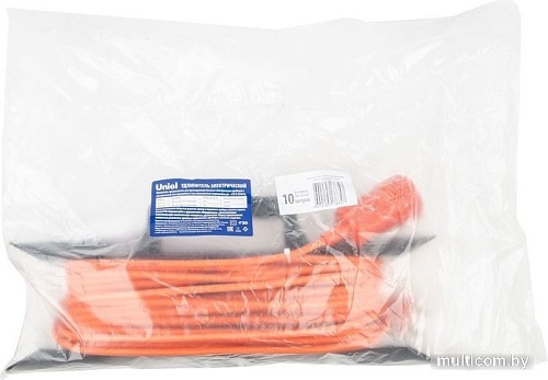 Удлинитель Uniel YX10-101 /UCK-1N/2x1,00/10M/F ORANGE UL-00010799