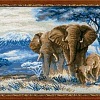 Набор для вышивания Риолис Слоны в саванне 1144