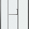 Душевой уголок Grossman Pragma 120x90x195 120.K33.03.1290.21.02 (черный матовый/стекло шиншилла)