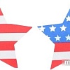 Украшение на грудь Lovetoy Stars and Stripes Nipple Pasties LV763004 (красный)