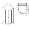Душевой уголок AM.PM Gem W90G-401-080BT 80х80