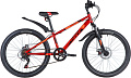 Велосипед Novatrack Extreme 6.D 24 2021 (красный)
