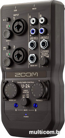 Аудиоинтерфейс Zoom U-24