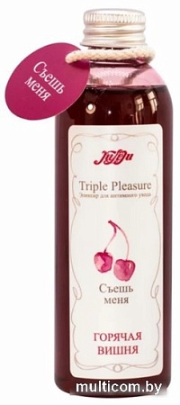 Масло для массажа JuLeJu Эликсир Triple Pleasure Горячая вишня (130 г)