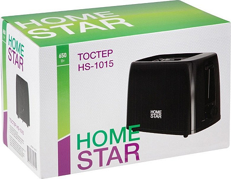Тостер HomeStar HS-1015 106193 (черный)