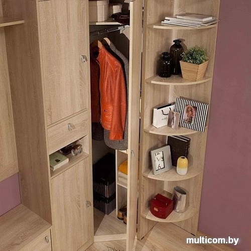 Шкаф-пенал Глазов Комфорт 8 (дуб сонома)