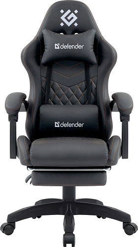 Игровое (геймерское) кресло Defender Bora (черный)