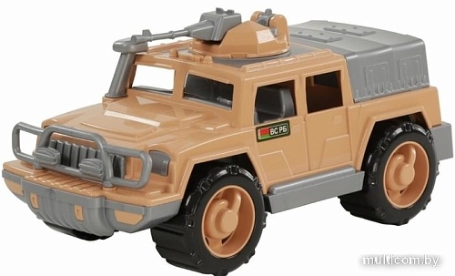 Игрушечный транспорт Полесье Джип Защитник-Сафари №1 (1 пулемет) BY 63557