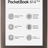 Электронная книга PocketBook 614 Plus (черный)