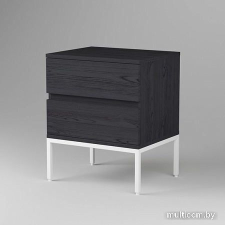 Тумба Дабер 005 ТП5.0.1.16 (белый/черный)