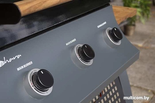 Газовый гриль для дачи Sahara 3 Burner Oak