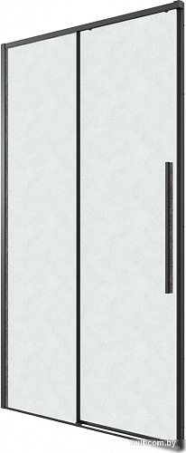 Душевая дверь Grossman Galaxy 100x195 100.K33.01.100.21.02 (черный матовый/стекло шиншилла)